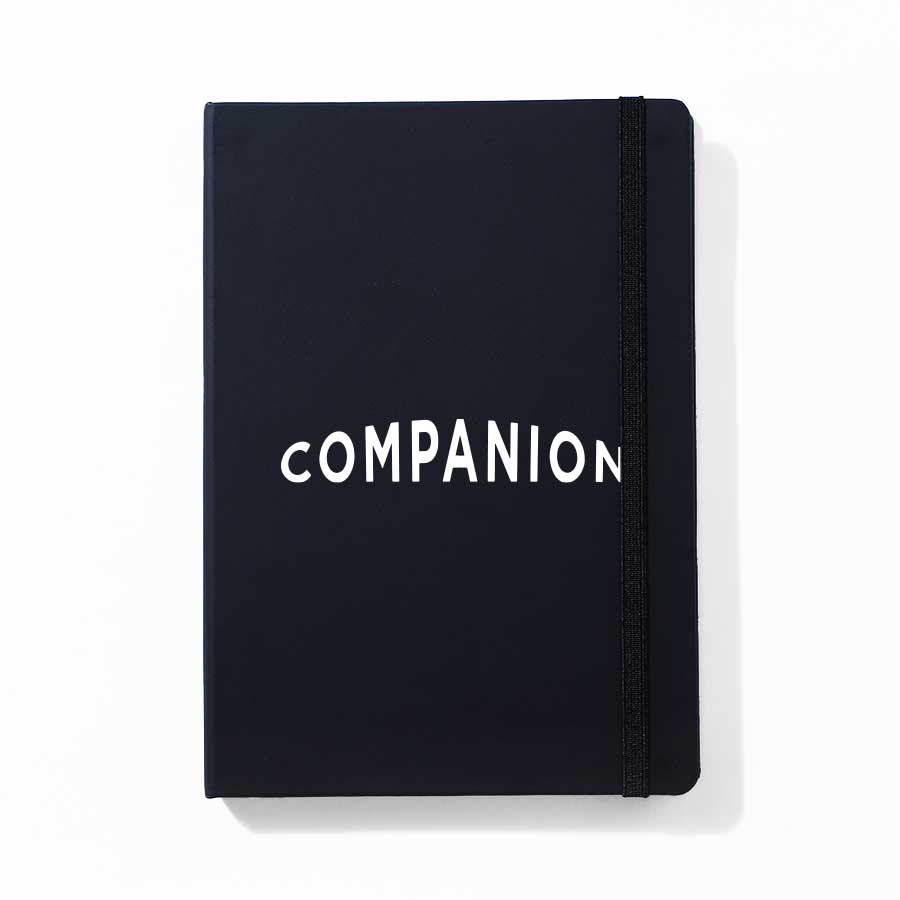Companion Black Notebook - Official Film Companion Merchandise