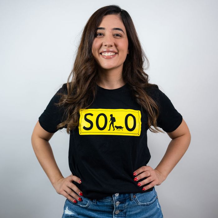 Solo Black Tshirt - Official Tanya Khanijow Merchandise