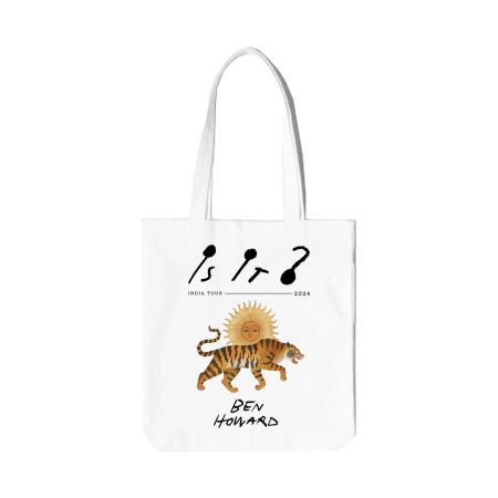 India Tour Tote Bag - Official Ben Howard Merchandise