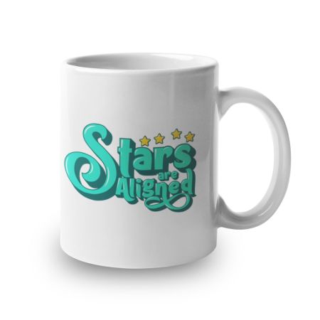 Stars Are Aligned - Official Sima Taparia Merchandise - White Ceramic Coffee Mug
