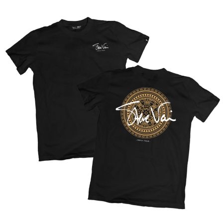 Mandala Official Steve Vai Merchandise Black Tshirt