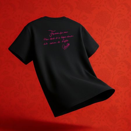 Chapters Black Tee (Signed) - Anoushka Shankar Official Merchandise
