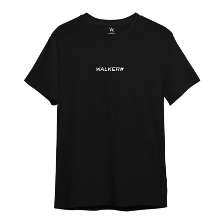 Core Logo Oversized Black Tshirt - Official Alan Walker Merchandise