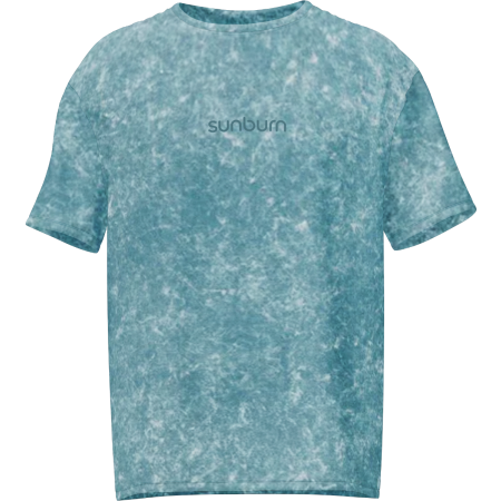 High Frequency Teal Oversized Tee - Sunburn Official Merchandise