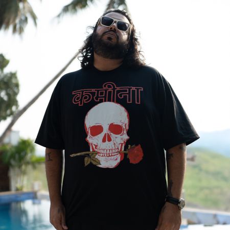 Kamina Oversized Tshirt - Official Paapi Merchandise from Dino James and Shah Rule