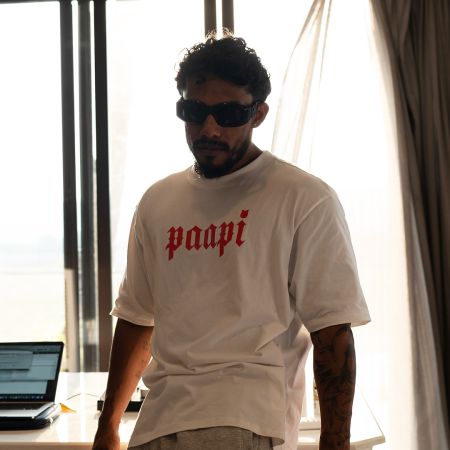 Paapi Oversized Tshirt - Official Paapi Merchandise from Dino James and Shah Rule