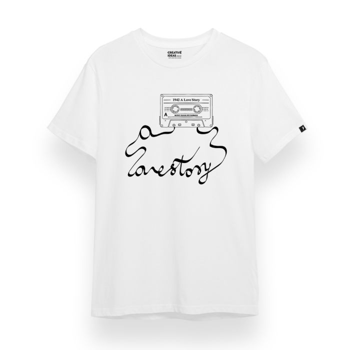 1942 A Love Story - Official Vinod Chopra Films Merchandise - Oversized White Tshirt