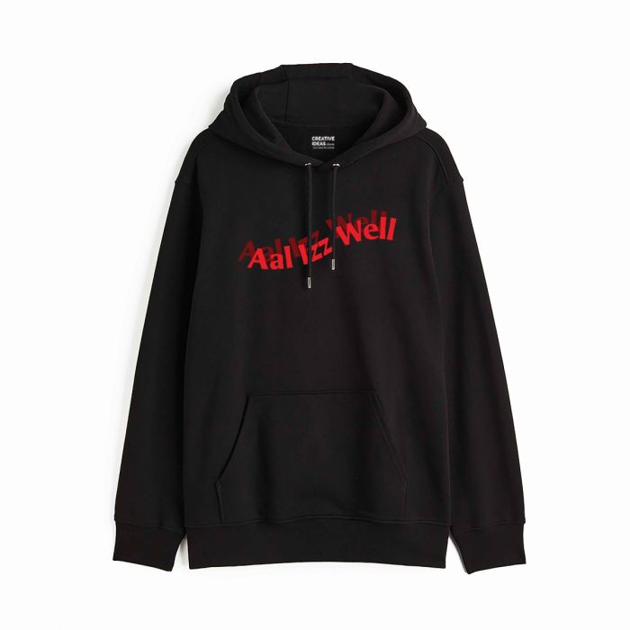 Aal Izz Well - Official Vinod Chopra Films Merchandise - Black Hoodie