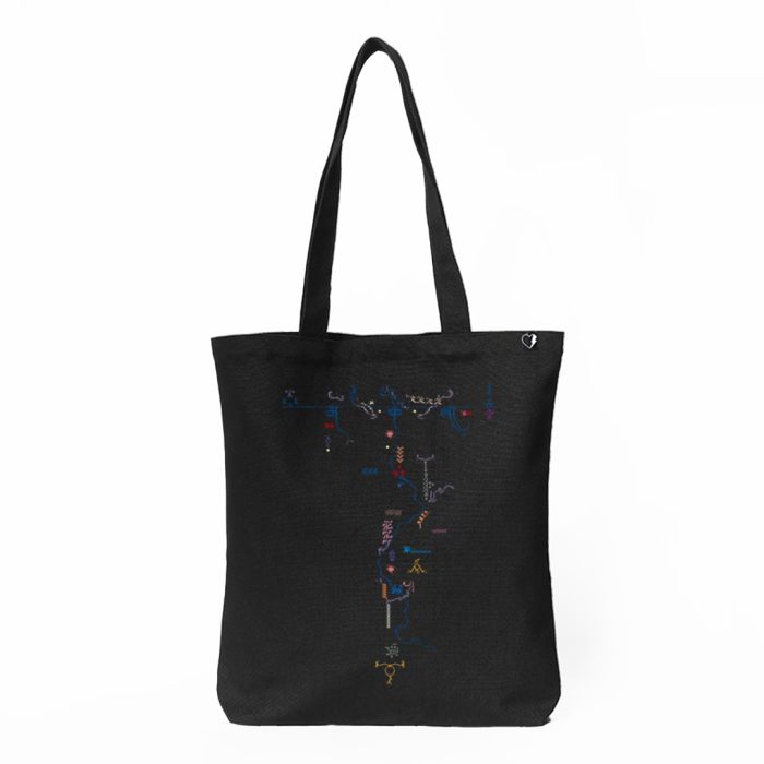 Akela Black Tote Bag - Official Ankur Tewari Merchandise