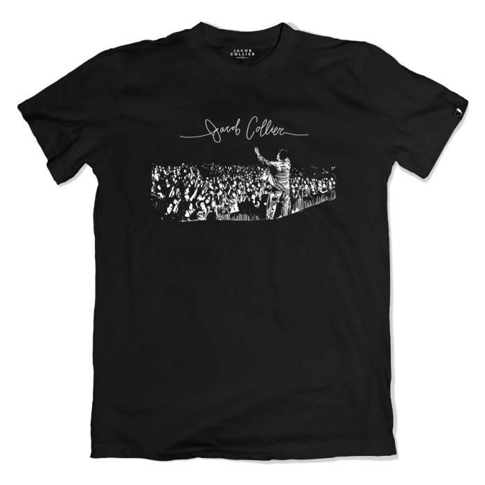 CHOIR Official Jacob Collier Merchandise Black Tshirt