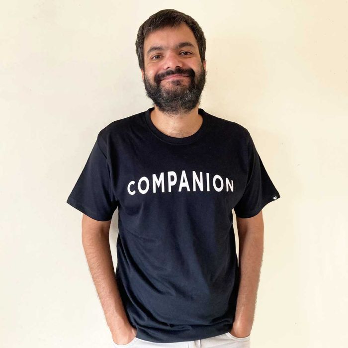 Companion Black Tshirt - Official Film Companion Merchandise