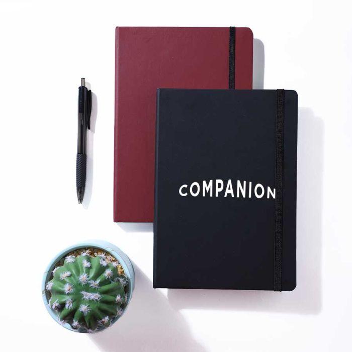 Companion Black Notebook - Official Film Companion Merchandise