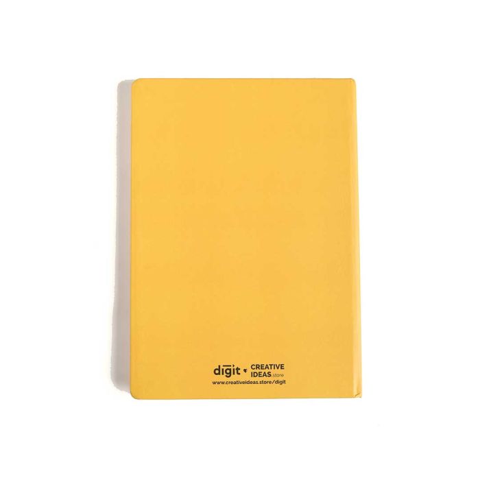 Yellow Ruled Notebook - In a World Where Everything Is Protected by Yash Pradhan | Limited Edition