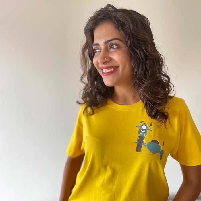 Yeh Dosti Yellow Tshirt - Official Film Companion Merchandise