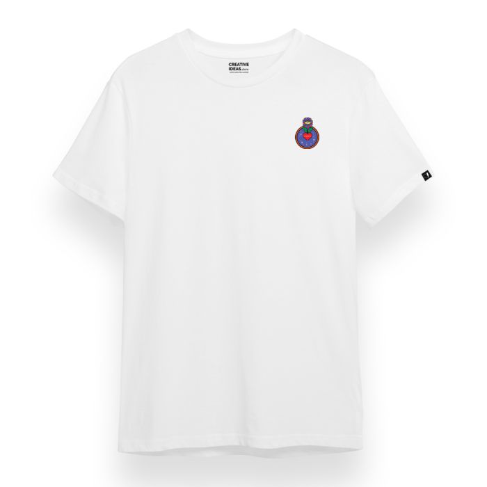 White Oversized Tshirt - In a World Where Everything Is Protected By Yash Pradhan Front and Back Printed | Limited Edition