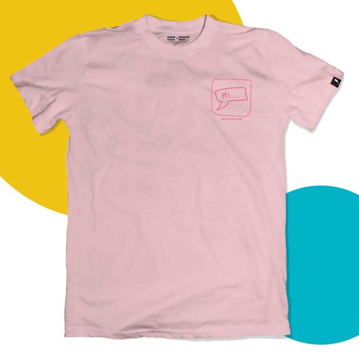 The Worst Kind of DM Pink Tshirt - Official Varun Duggi Merchandise