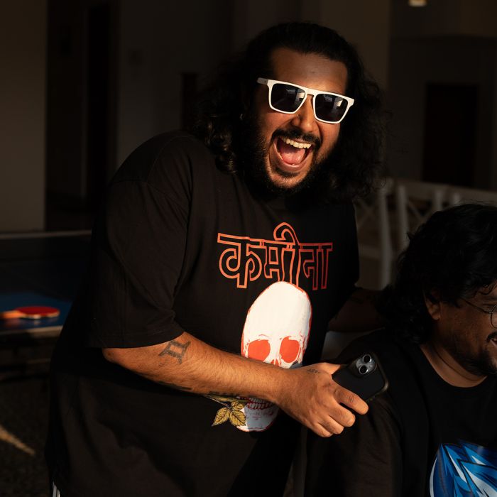 Kamina Oversized Tshirt - Official Paapi Merchandise from Dino James and Shah Rule