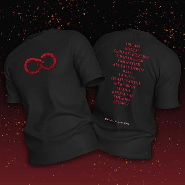 Karam - Official KSHMR Merchandise - Regular Black Tshirt