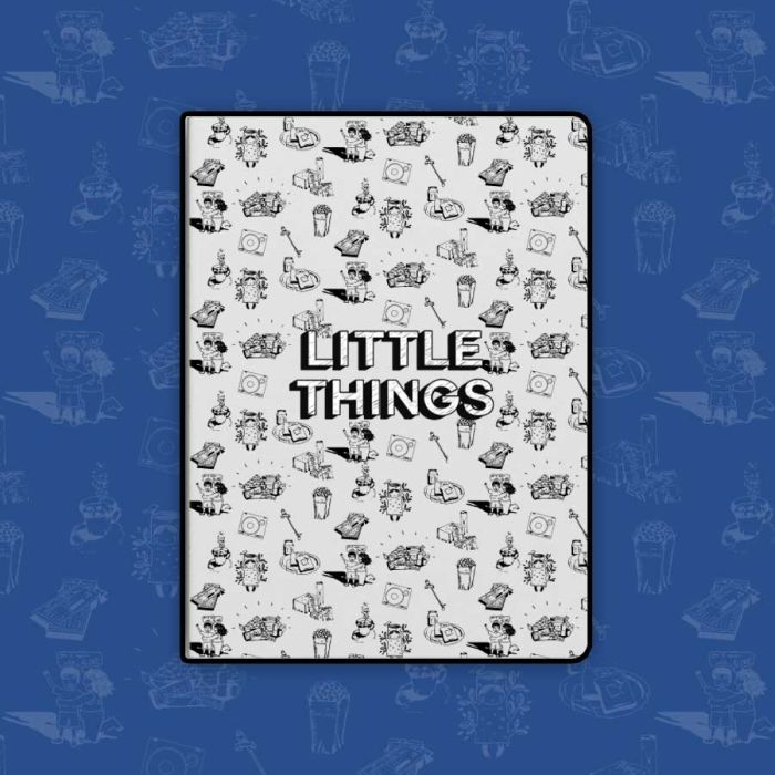 Official Little Things Merchandise White Notebook