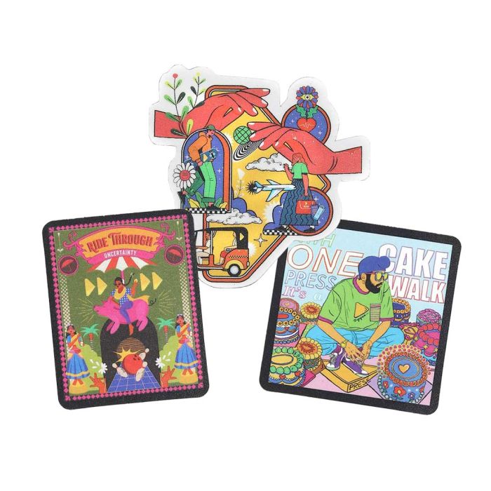 Set of 3 Exclusive Fridge Magnets | Limited Edition