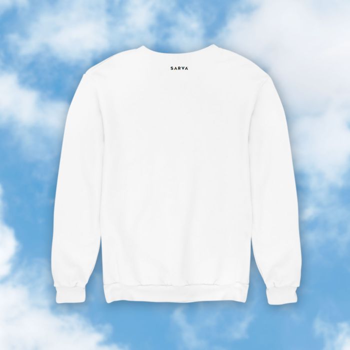 Namastay White Sweatshirt - Official SARVA Merchandise
