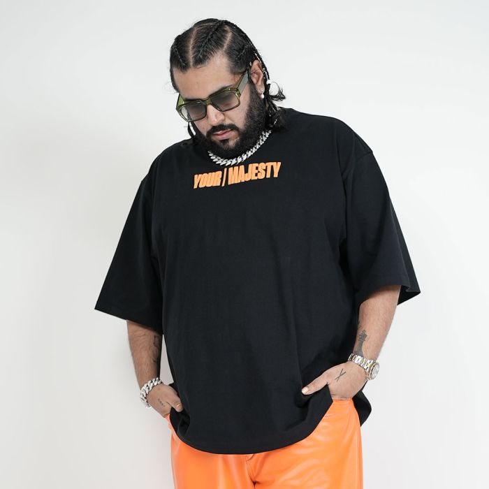 Your / Majesty - Official Shah Rule Merchandise - Black Oversize Tshirt
