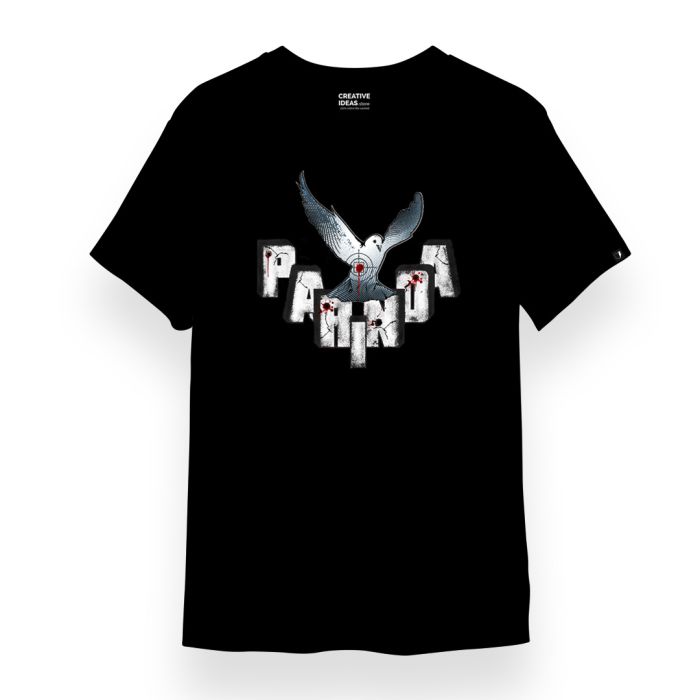 Parinda- Official Vinod Chopra Films Merchandise - Oversized Black Tshirt