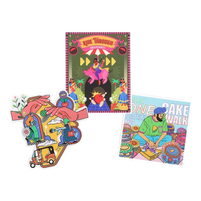 Set of 3 Exclusive Laptop Sticker | Limited Edition