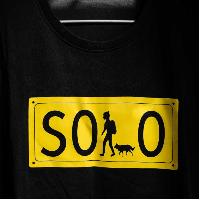 Solo Black Tshirt - Official Tanya Khanijow Merchandise