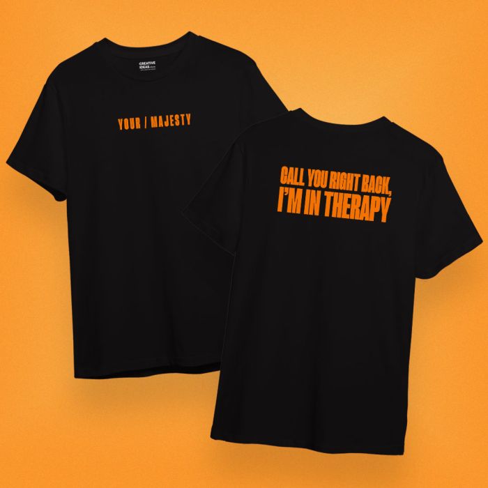 Your / Majesty - Official Shah Rule Merchandise - Black Oversize Tshirt