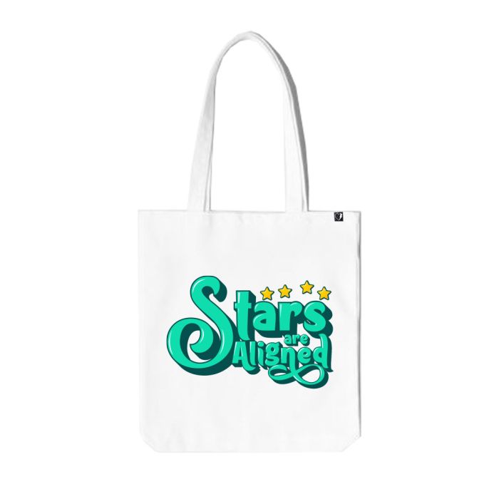 Stars Are Aligned - Official Sima Taparia Merchandise - White Premium Tote Bag