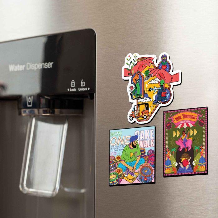 Set of 3 Exclusive Fridge Magnets | Limited Edition