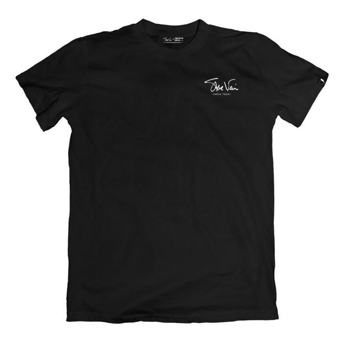 Mandala Official Steve Vai Merchandise Black Tshirt