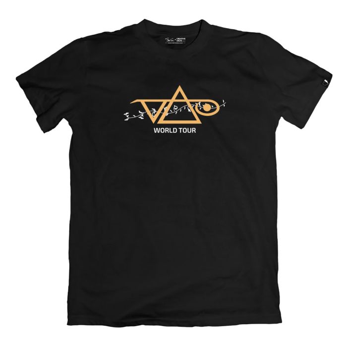 Tour (Bahrain Exclusive) Official Steve Vai Merchandise Black Tshirt