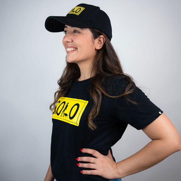 Solo Black Cap - Official Tanya Khanijow Merchandise
