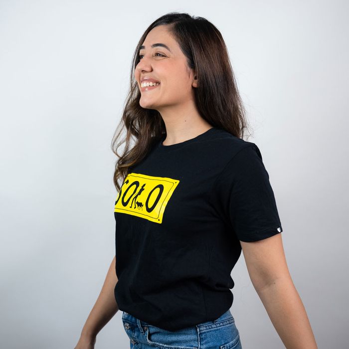 Solo Black Tshirt - Official Tanya Khanijow Merchandise