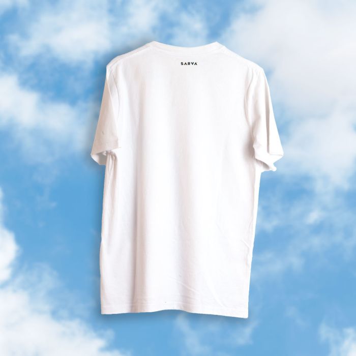 UmmmOmmmm White Tshirt - Official SARVA Merchandise