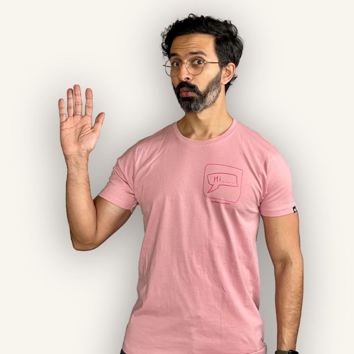 The Worst Kind of DM Pink Tshirt - Official Varun Duggi Merchandise