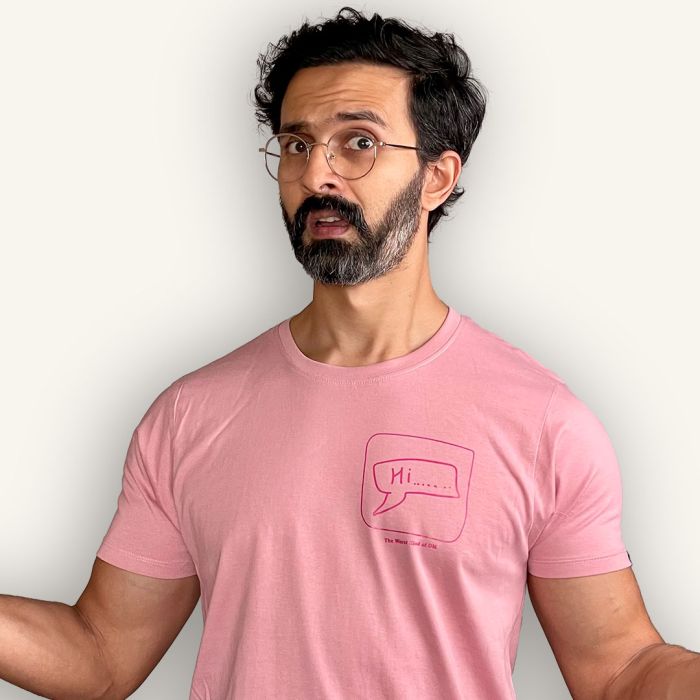 The Worst Kind of DM Pink Tshirt - Official Varun Duggi Merchandise