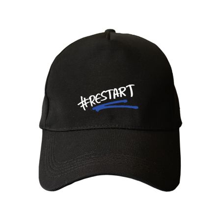 #Restart - Official Vinod Chopra Films Merchandise - Black Baseball Cap