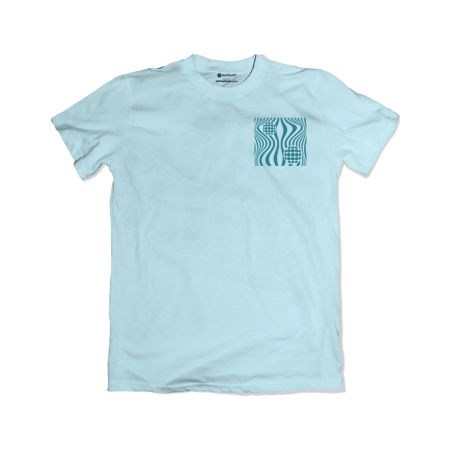 ElectricBurn Powder Blue Tshirt - Official Sunburn Merchandise 