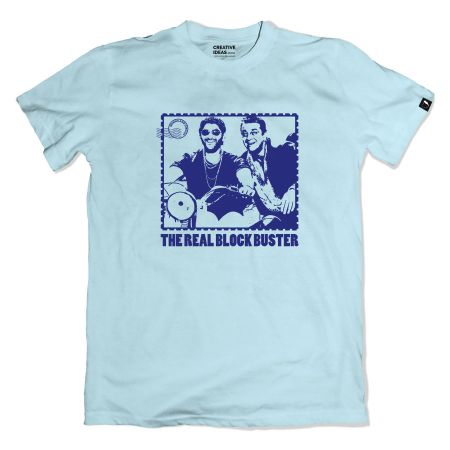 Blockbuster - Official Vinod Chopra Films Merchandise - Regular Powder Blue Tshirt