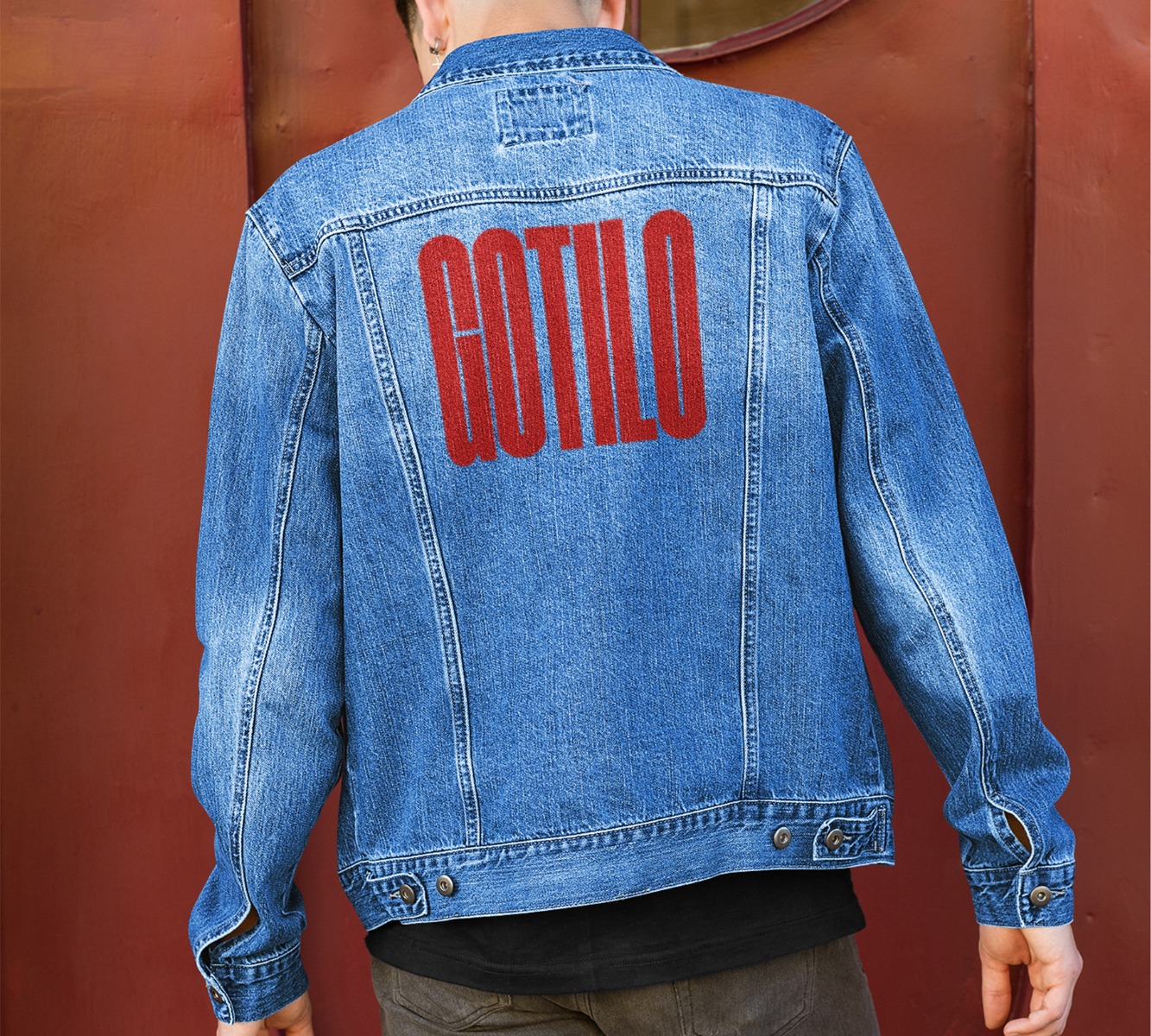 Gotilo Limited Edition Blue Denim Jacket- Official Aditya Gadhvi Merchandise