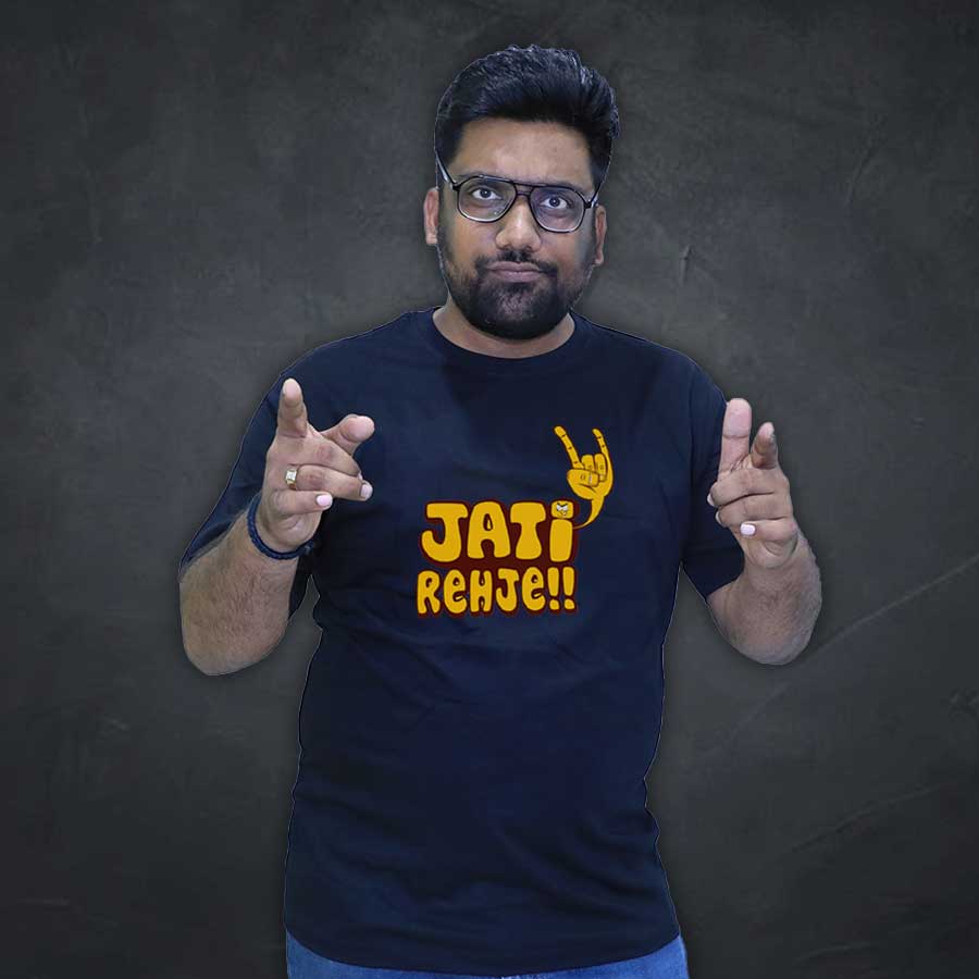 Jati Rehje Black Tshirt