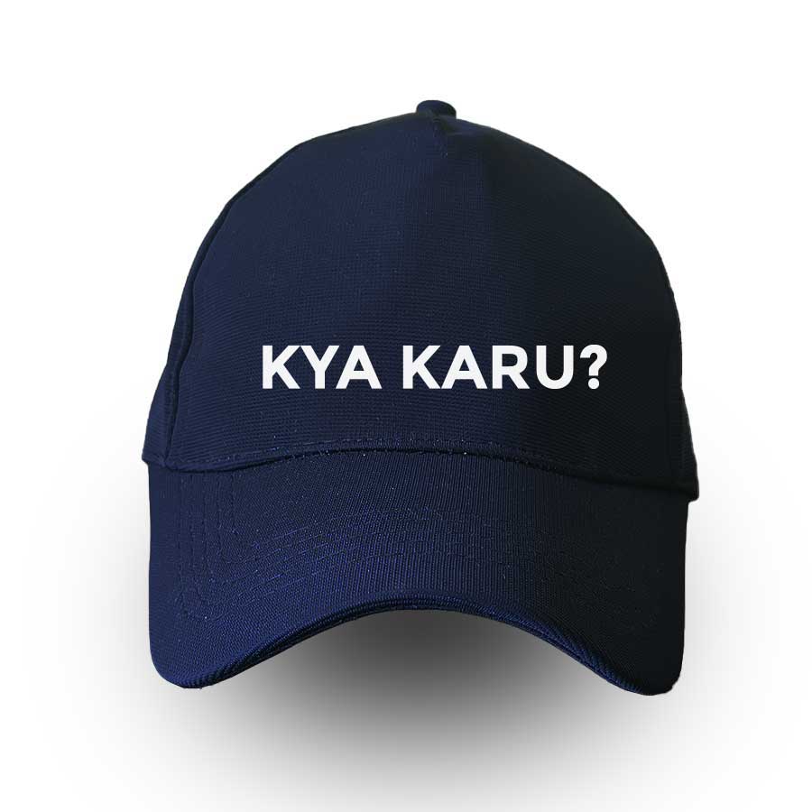 Kya Karu? Blue Cap by Yashraj Mukhate