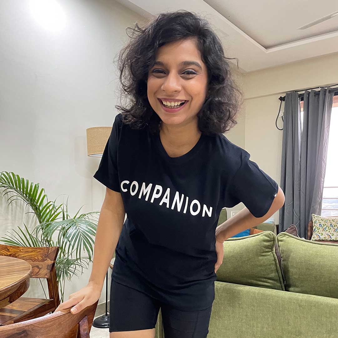 Companion Black Tshirt - Official Film Companion Merchandise