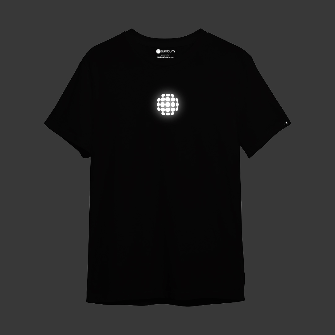 LIT Black Oversized Tshirt - Official Sunburn Merchandise 
