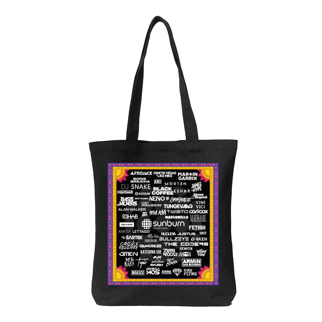 Signature Tote Bag - Official Sunburn Merchandise 